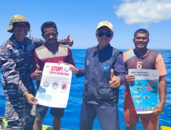 Lanal Rote Ikut Monitoring TNP Laut Sawu, Larang Nelayan Bom dan Racun Ikan , Sosialisasi Biota Laut yang Dilindungi