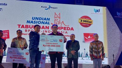 Nasabah Bank NTT Raih Hadiah Utama Rp100 Juta Undian Nasional Tabungan Simpeda