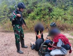 Dua PMI Ilegal Asal NTT Ditangkap Prajurit TNI di ‘Jalan Tikus’ Perbatasan Indonesia-Malaysia