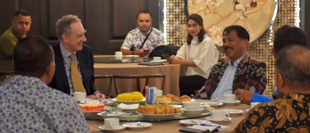Dikunjungi Dubes Italia, Pj. Wali Kota Kupang George Hadjo Beberkan Pengembangan Kota dan Pariwisata Dikunjungi Dubes Italia, Pj. Wali Kota Kupang George Hadjo Beberkan Pengembangan Kota dan Pariwisata