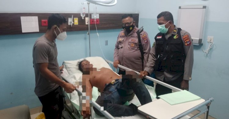 Pembacok Polisi di Kupang Ternyata Sahabat Korban dan Seorang Ketua RT, Sedang Mabuk Sopi, Gegara Tanah
