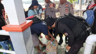 Ratusan Liter Moke Diamankan di Pelabuhan Bolok, 3 Karung Pakaian dan 3 Motor Tanpa Dokumen