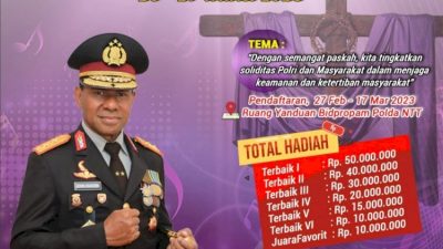 Sambut Paskah, Polda NTT Gelar Lomba Paduan Suara Antar Gereja, Total Hadiah Ratusan Juta