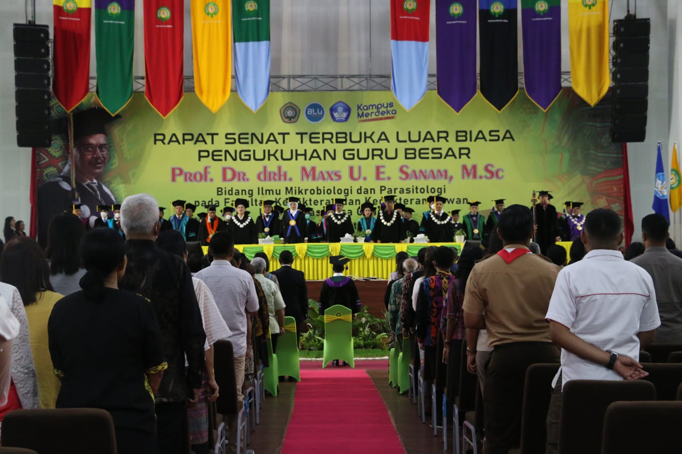Prof. Maxs Sanam jadi Guru Besar Ke-40 Undana Kupang, Profesor Pertama Aktif di Fakultas Kedokteran Prof. Maxs Sanam jadi Guru Besar Ke-40 Undana Kupang, Profesor Pertama Aktif di Fakultas Kedokteran
