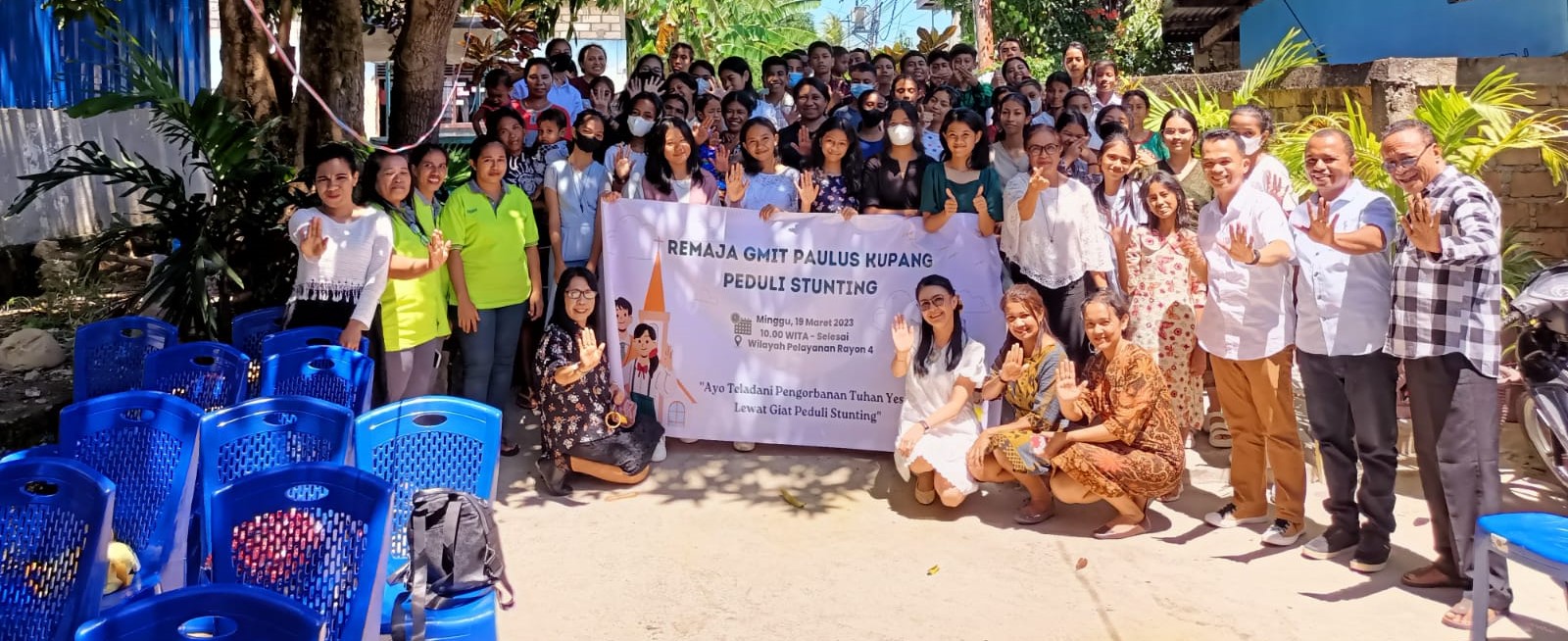 Remaja GMIT Paulus Kupang Peduli Stunting, Sisihkan Uang Jajan untuk PMT Balita dan Vitamin Bumil di Posyandu Kenari Remaja GMIT Paulus Kupang Peduli Stunting, Sisihkan Uang Jajan untuk PMT Balita dan Vitamin Bumil di Posyandu Kenari