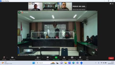 Putusan Sela, Hakim Tolak Eksepsi PH Alfred Baun karena Sudah Masuk Pokok Perkara