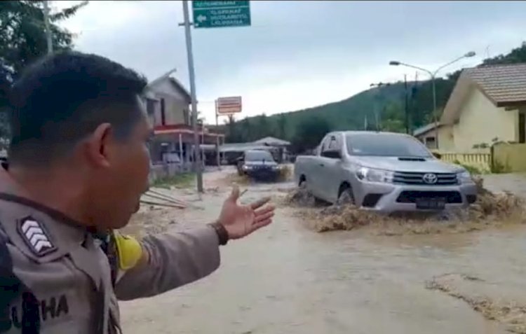 Sungai Bokong Meluap, 25 Rumah Warga Takari Terendam Banjir