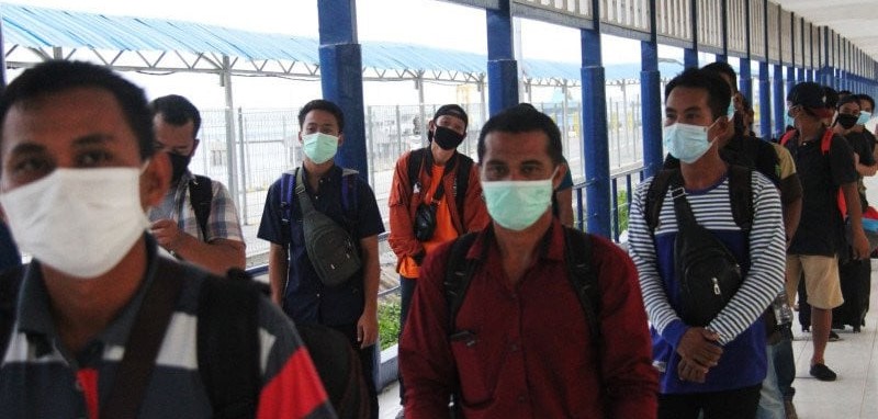 246 PMI Bermasalah Dipulangkan dari Malaysia, Ada 44 Warga NTT