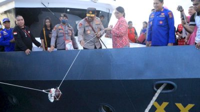 Kapolda NTT Resmikan 2 Kapal Patroli Tipe C1, Ditempatkan di Rote dan Manggarai Barat Kapolda NTT Resmikan 2 Kapal Patroli Tipe C1, Ditempatkan di Rote dan Manggarai Barat