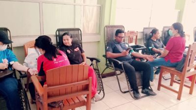 PKN Kota Kupang Gelar Donor Darah di CFD, Terkumpul 45 Kantong Darah