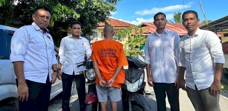 Meresahkan Masyarakat, Residivis Curanmor Dibekuk Polisi di Ende, 2 Motor jadi Barang Bukti