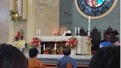 Pimpin Misa Perayaan Paskah, Uskup Agung Kupang Ajak Umat Katolik Bantu Penanganan Stunting