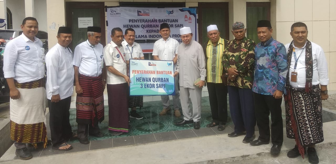 Idul Adha 1444 Hijriah, Bank NTT Serahkan 3 Ekor Sapi Kurban ke MUI Idul Adha 1444 Hijriah, Bank NTT Serahkan 3 Ekor Sapi Kurban ke MUI