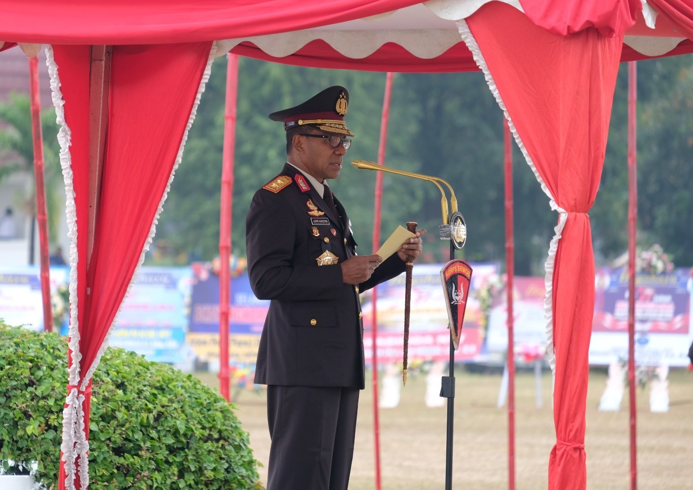 HUT Ke-77 Polri, Kapolda NTT: Jangan Sakiti Hati Masyarakat!