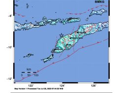 Gempabumi 6 M Guncang TTU, Waspada Gempa Susulan, Dirasakan hingga Alor