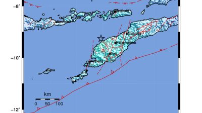 Gempabumi 6 M Guncang TTU, Waspada Gempa Susulan, Dirasakan hingga Alor