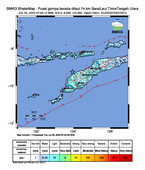 Gempabumi 6 M Guncang TTU, Waspada Gempa Susulan, Dirasakan hingga Alor Gempabumi 6 M Guncang TTU, Waspada Gempa Susulan, Dirasakan hingga Alor