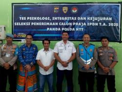 Polda NTT Lakukan Tes Psikologi Bagi 44 Calon Praja IPDN