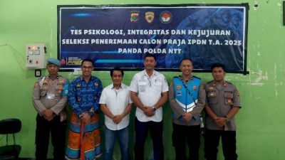 Polda NTT Lakukan Tes Psikologi Bagi 44 Calon Praja IPDN