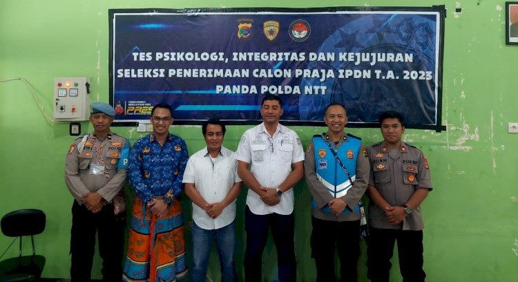 Polda NTT Lakukan Tes Psikologi Bagi 44 Calon Praja IPDN