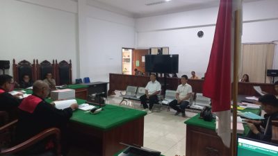 Tiga Terdakwa Korupsi Proyek Tenki Septic di Malaka Dituntut 14 Bulan Penjara