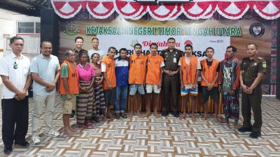 SALUT! Kajari TTU Kembali Damaikan Pelaku dan Korban dalam 3 Perkara Pidana