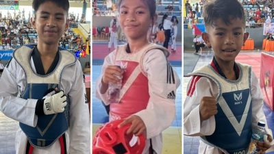 Prestasi Gemilang Trio Baranuri, Dulang 3 Medali Emas pada Turnamen Taekwondo Liliba