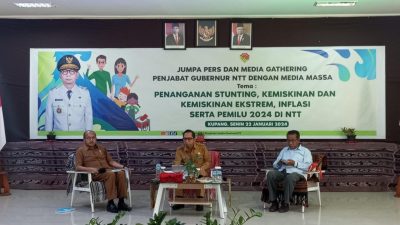 Angka Kemiskinan di NTT Turun 0,27 Persen, Sumteng-Sumtim-Sarai Paling Miskin