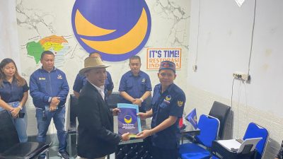 Daftar ke NasDem, Bildad Thonak: Hasilnya Ditentukan oleh Tuhan, Alam dan Arwah