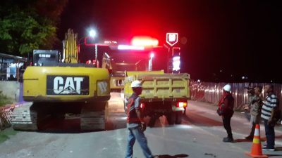 Diduga Lalai, Truck PT Bumi Indah Tabrak Purnawirawan Polri di Lokasi Proyek Jembatan Liliba, Korban Meninggal