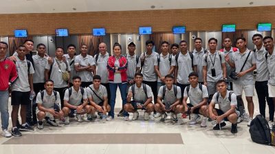 PON XXI Aceh-Sumut: Kontingen Sepak Bola NTT Berangkat dengan Tekad Meraih Emas