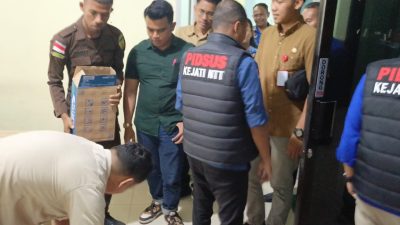 Sidik Korupsi Proyek Irigasi Bernilai Miliaran, Penyidik Kejati NTT Geledah Kantor PUPR NTT dan Biro Pengadaan Barang-Jasa