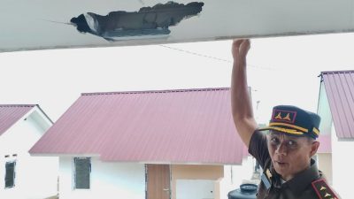 Kajati NTT Tinjau Proyek 2.100 Unit Rumah Pejuang Eks Timor-Timor, Temukan Indikasi Ketidaksesuaian Mutu