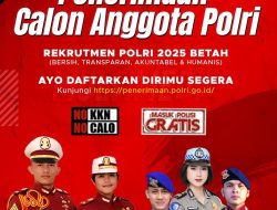 Pendaftaran Akpol, Bintara, dan Tamtama Polri 2025 Dibuka hingga 6 Maret
