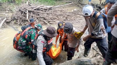 Polsek Tasifeto Timur Temukan Jasad Warga yang Terseret Banjir Setelah Tiga Hari Pencarian