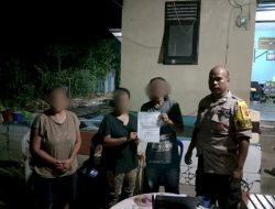 Mabuk dan Ancam Istri dengan Pisau, Bhabinkamtibmas Batuplat Mediasi Konflik Rumah Tangga