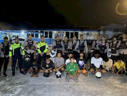 Satlantas Polresta Kupang Tangkap 10 Motor Balap Liar di Dua Lokasi, Kapolresta: Tidak Ada Toleransi!