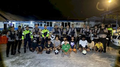 Satlantas Polresta Kupang Tangkap 10 Motor Balap Liar di Dua Lokasi, Kapolresta: Tidak Ada Toleransi!