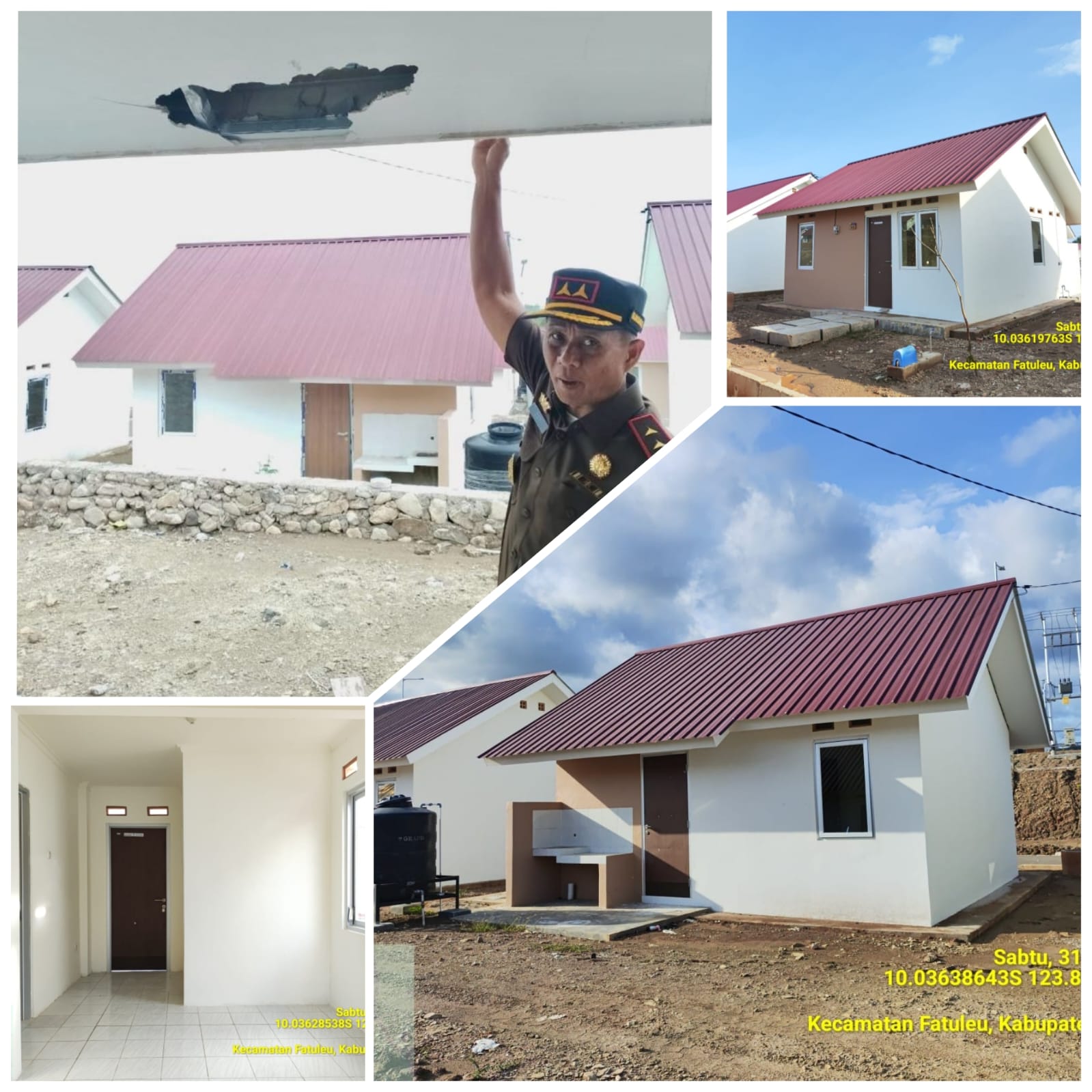 Berkat Kajati Zet Tadung Allo, Rumah Rusak untuk Eks Pejuang Timtim Kini Diperbaiki