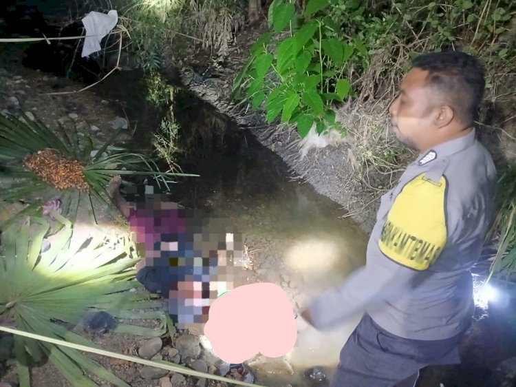 Hilang Seharian, Perempuan 54 Tahun Ditemukan Tewas di Tepi Sungai Fatu Ael Amfoang