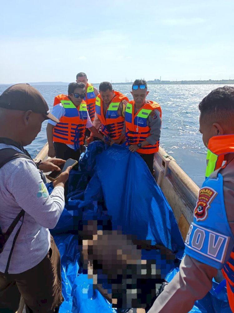 Tragis! Seorang Pria Warga Alak Ditemukan Mengapung Tak Bernyawa di Perairan Lalendo Kupang Barat