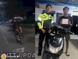Viral Menggeber Motor Tengah Malam, 2 Pengendara Langsung Ditilang Polresta Kupang