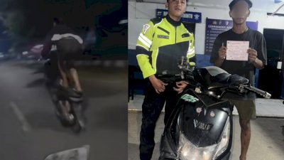 Viral Menggeber Motor Tengah Malam, 2 Pengendara Langsung Ditilang Polresta Kupang
