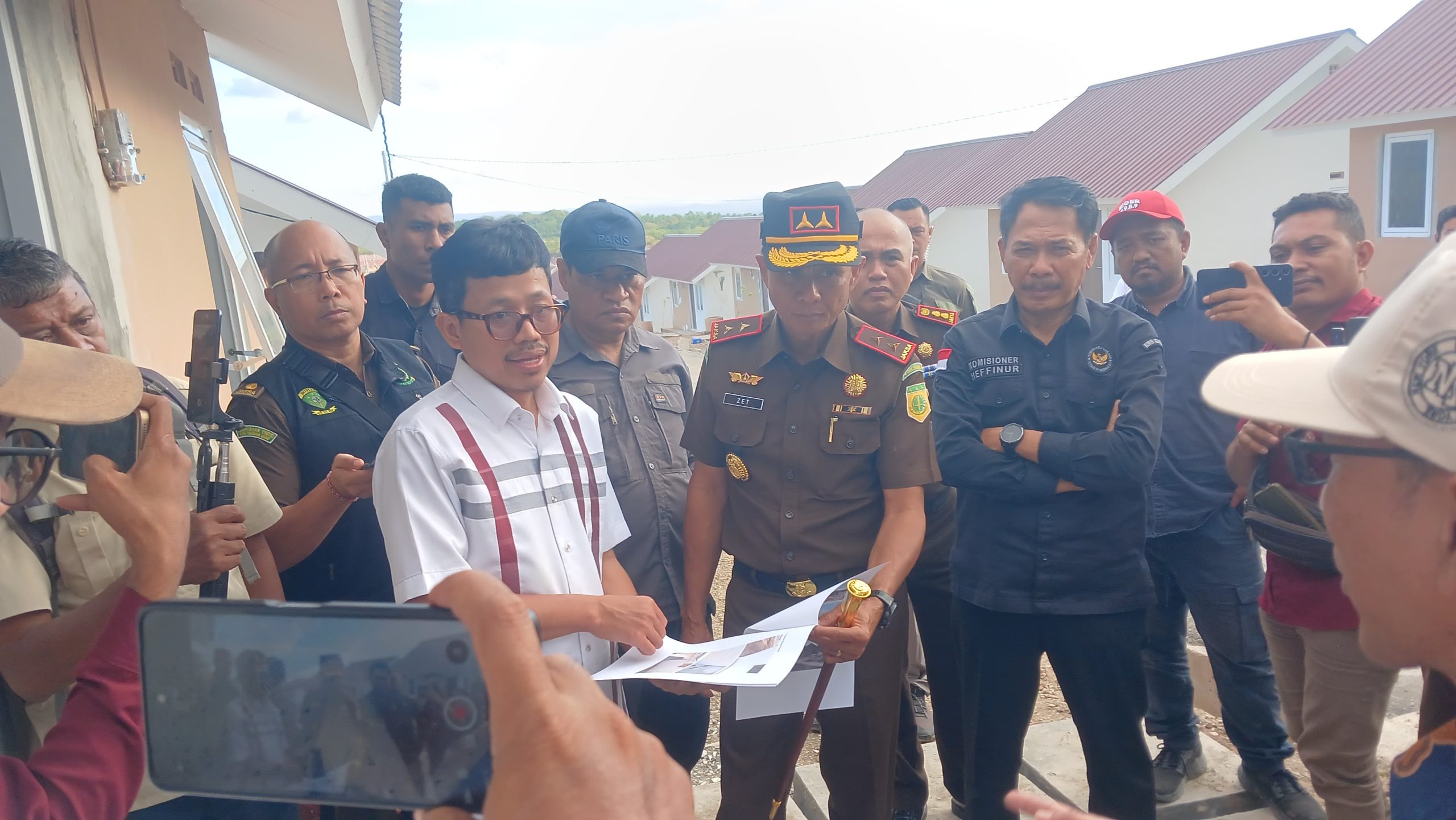 KOMJAK Tinjau Langsung Proyek 2100 Rumah Eks Pejuang Timor Timur di Kupang
