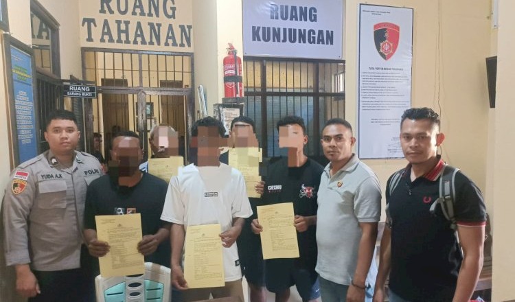 Lima Pelaku Penyerangan di Amarasi Dibekuk Polisi