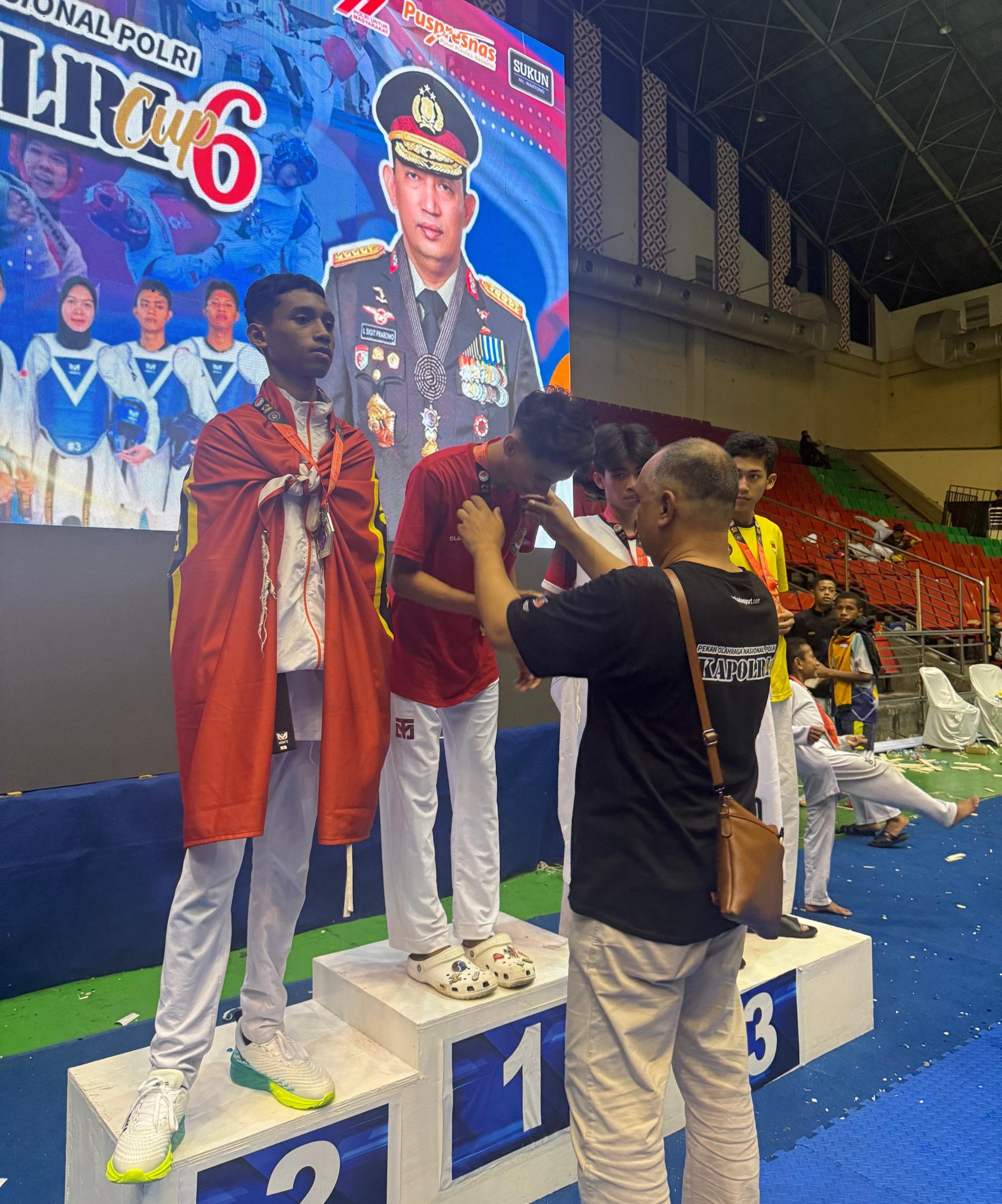 Sultan Baranuri Harumkan NTT di PON Kapolri Cup VI 2025, Sabet Emas di Kyorugi Junior