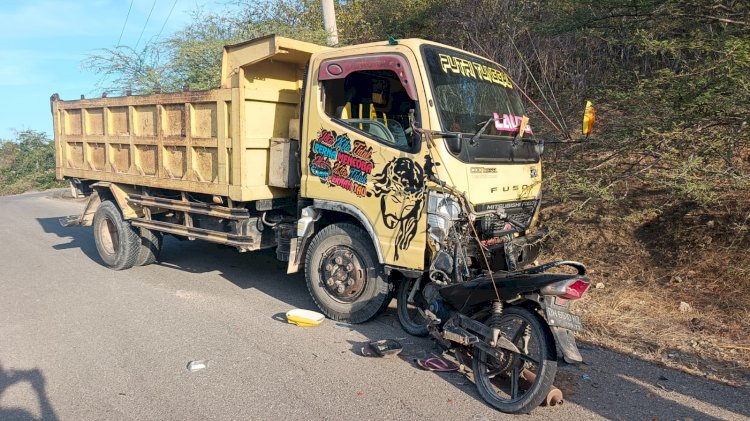 Tragedi Beruntun di Kabupaten Kupang, 1 PNS Tewas Lakalantas, 2 Balita Kakak Beradik Hangus Terbakar