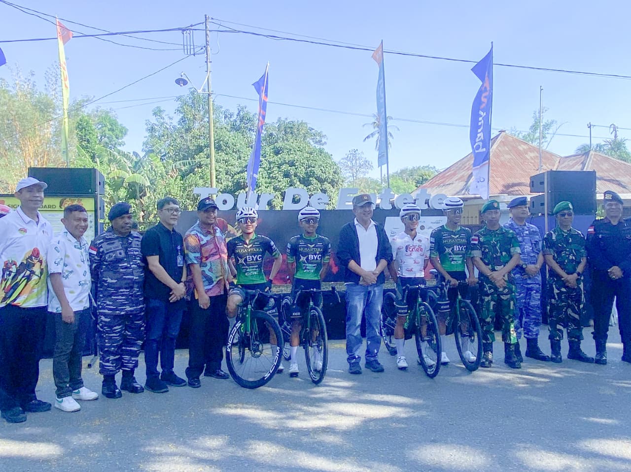 Dari Atambua, Peloton Tour De EnTeTe Berpacu Menuju Soe Dari Atambua, Peloton Tour De EnTeTe Berpacu Menuju Soe