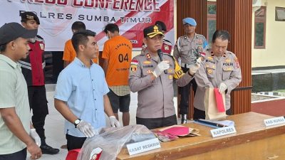 Polres Sumba Timur Bongkar Sindikat Pencurian Kerbau, Dua Residivis Ditangkap Usai Beraksi di Tiga Lokasi