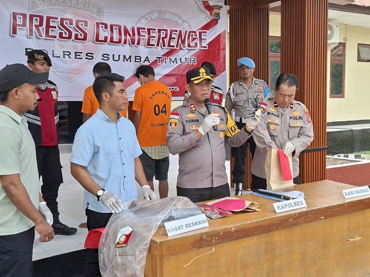 Polres Sumba Timur Bongkar Sindikat Pencurian Kerbau, Dua Residivis Ditangkap Usai Beraksi di Tiga Lokasi